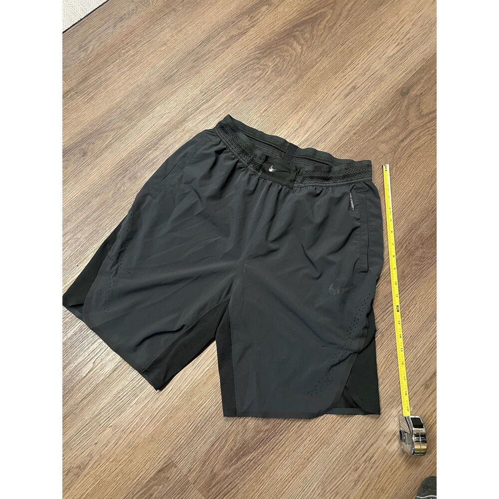 Nike Aeroswift Mens Running Shorts Size M Black Pro